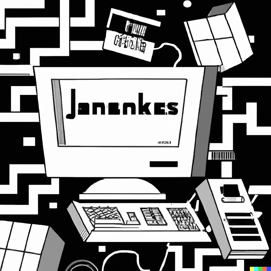 Artistic image representing Janek's Computers