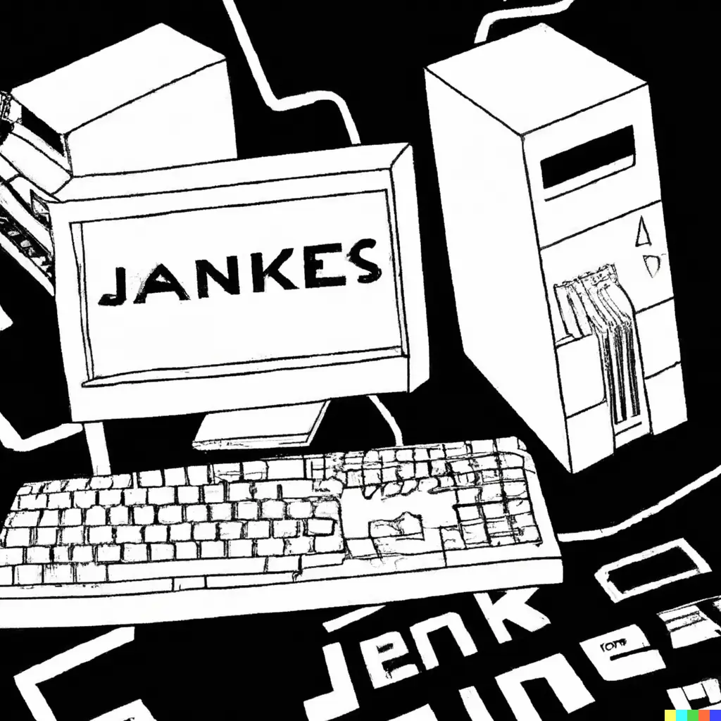 Artistic image representing Janek's Computers